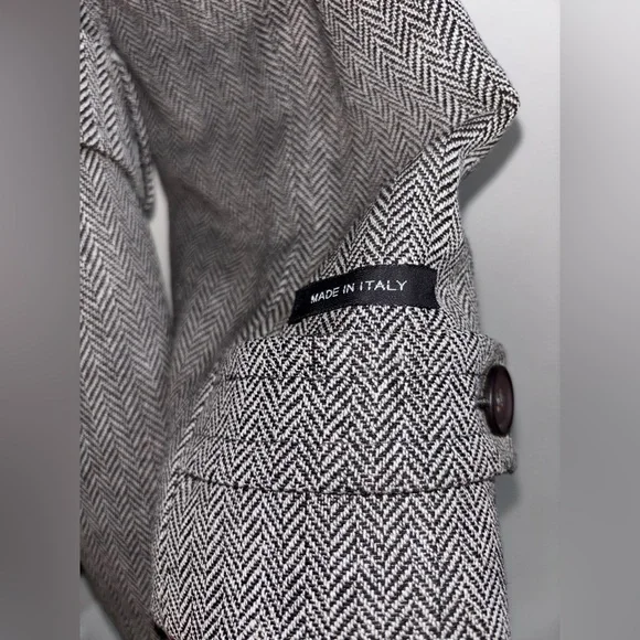 Vintage Workshop Milano Gray Trench Coat - Picture 6 of 12